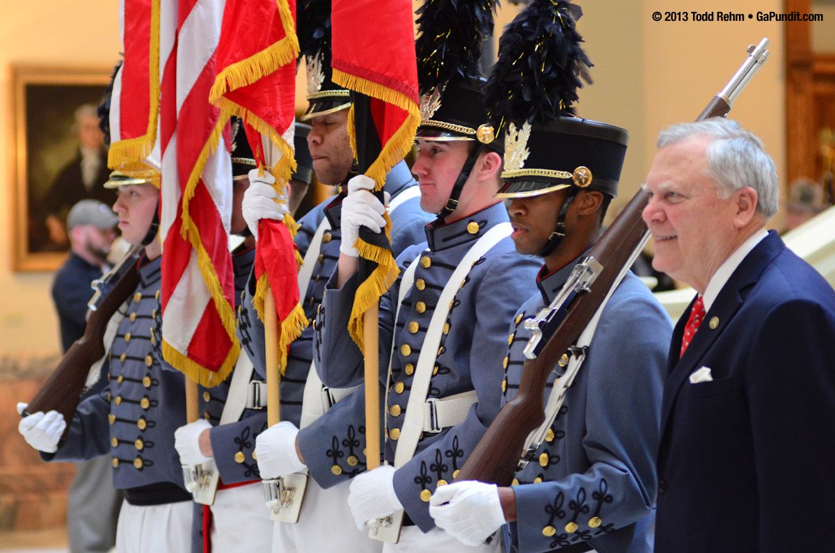 Governor Deal Color Guard