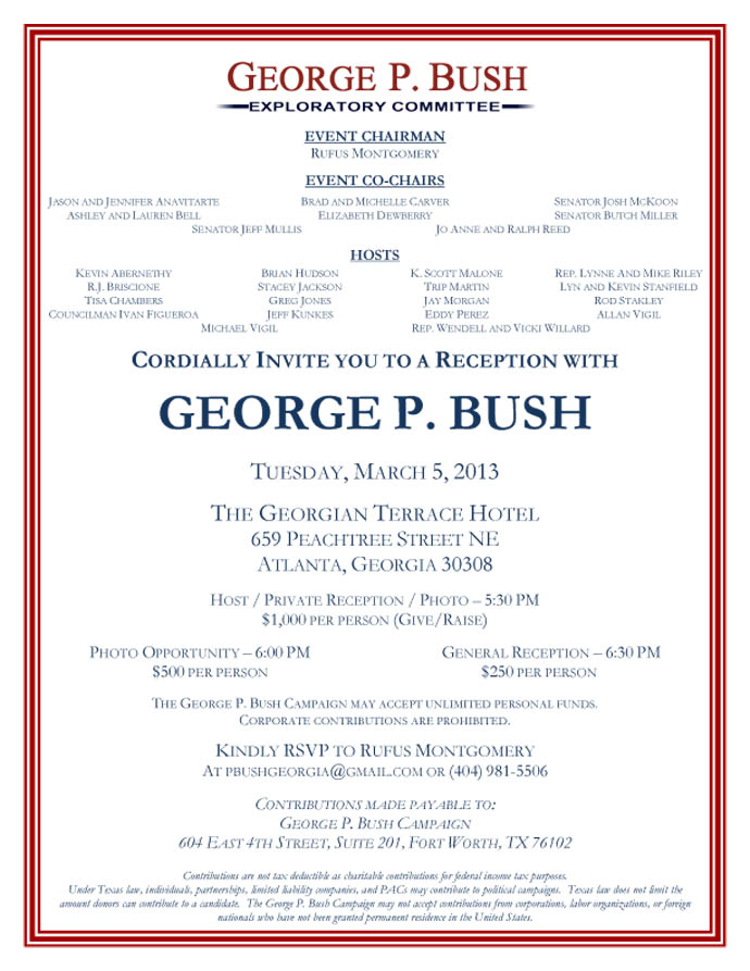 Microsoft Word - Edit2 Invitation George P Bush 030513.doc