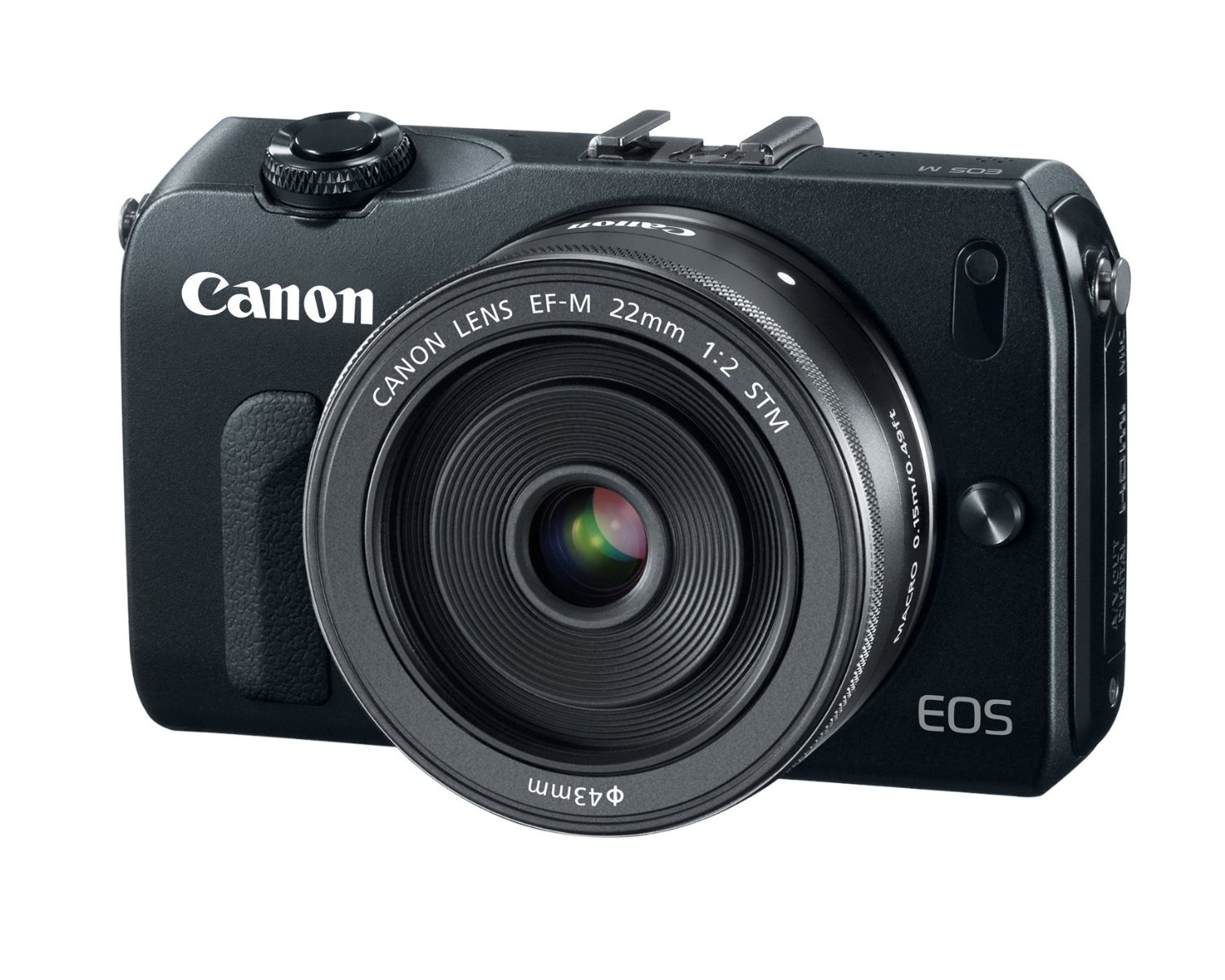 Canon EOS M front quarter