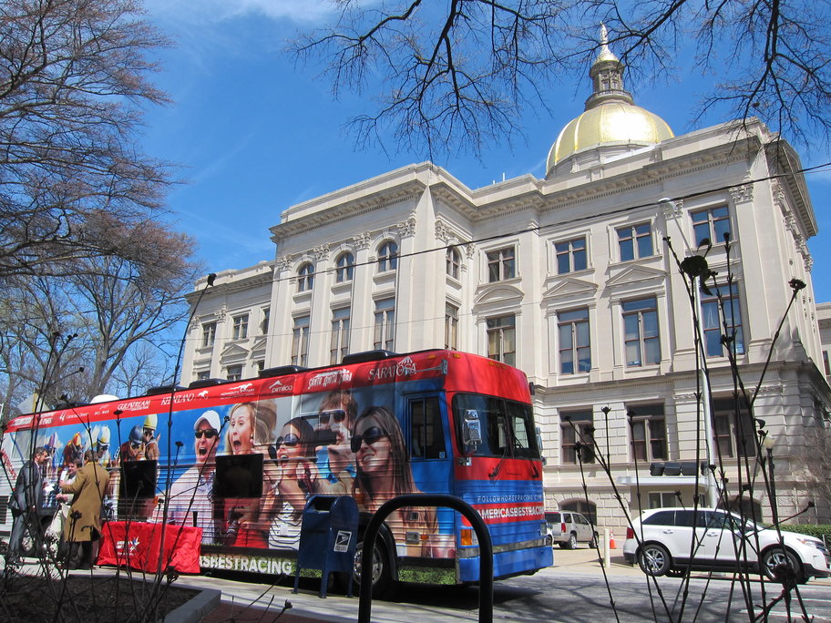 Horse Racing comes to Georgia Capitol