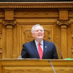 Governor Deal addresses the State Senate