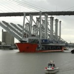 New cranes arrive at Port of Savannah