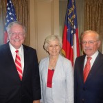 Steve Forbes in Atlanta to support Bob Barr for Congress today