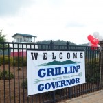 Grilling with Governor Deal