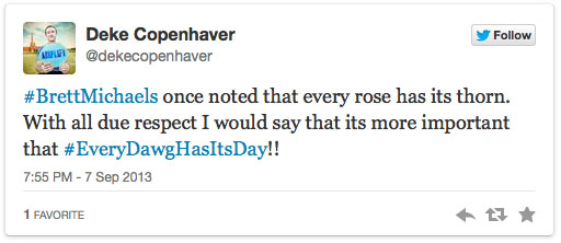DekeCopenhaverTweet
