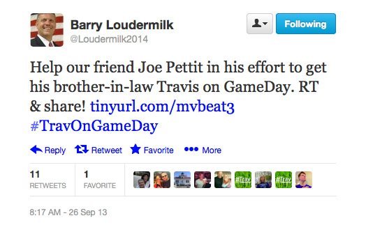LoudermilkTravOnGameDay