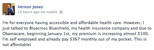 Vernon Jones Obamacare