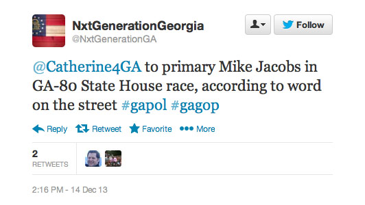 Mike Jacobs Primary Twitter