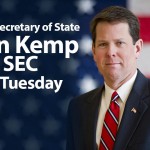 Secretary of State Brian Kemp on the “SEC Super Tuesday” in 2016