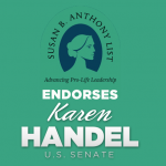 Karen Handel: Endorsed By Susan B. Anthony List 