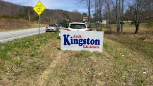 March 31 Kingston sign