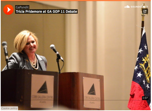 Tricia Pridemore Debate