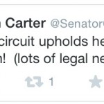 Gov. Nathan Deal:  Carter using the exact same playbook as Nunn