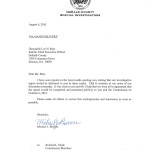 A new letter from Mike Bowers to Lee May