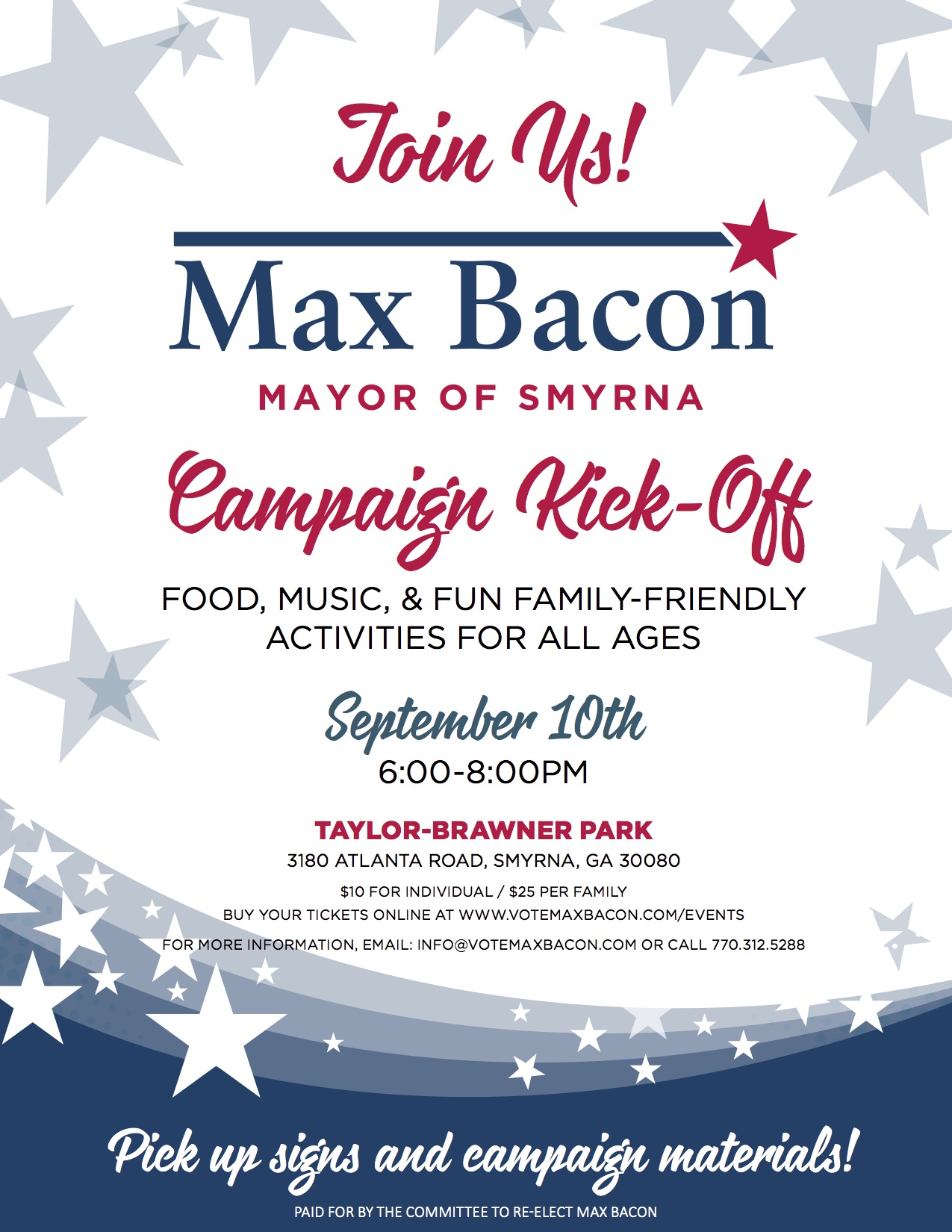 Max Bacon Kickoff