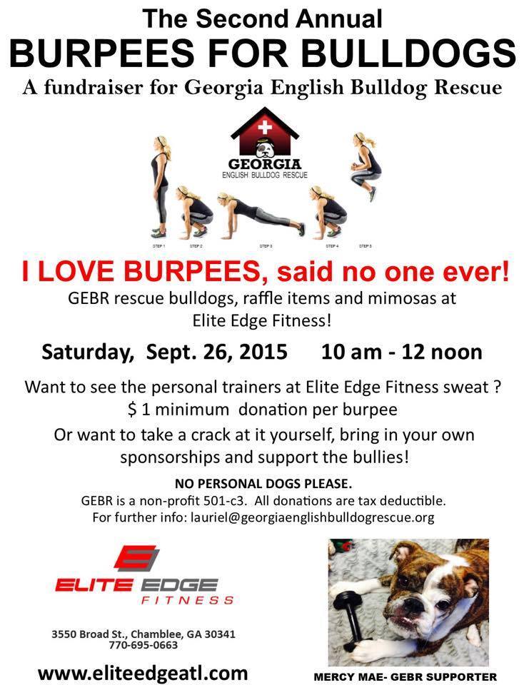 Burpees for Bulldogs