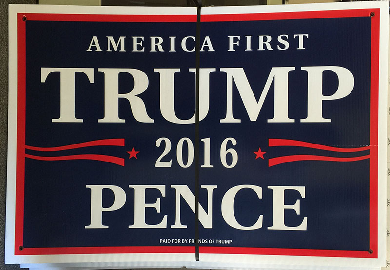 Trump Large Sign