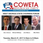 Georgia Politics, Campaigns, and Elections for March 21, 2017