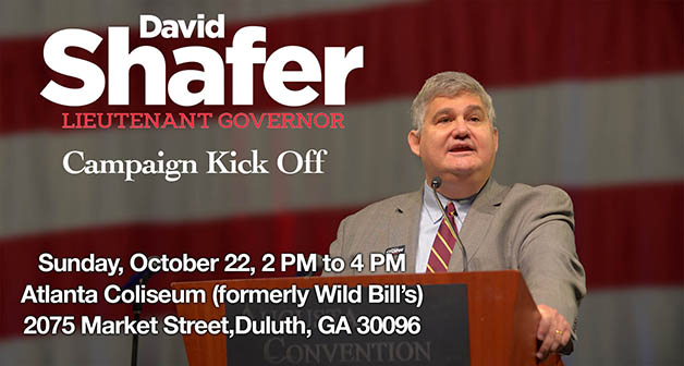 Shafer Campaign Kick Off Website
