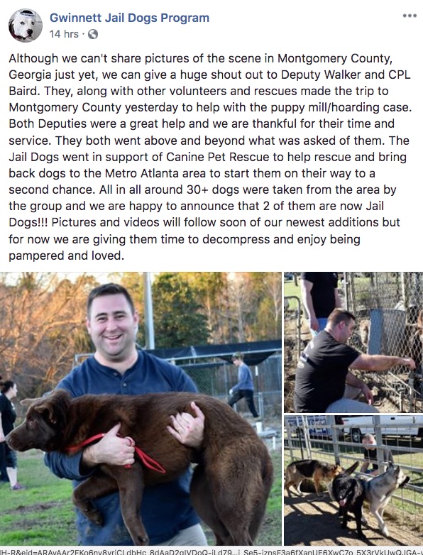Gwinnett Jail Dogs CPR