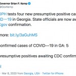 Georgia Politics, Campaigns, and Elections for March 9, 2020