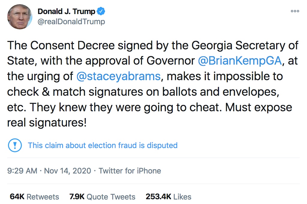 Trump Consent Decree