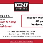 Georgia Politics, Campaigns, and Elections for March 29, 2021