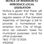 Georgia Politics, Campaigns, and Elections for March 16, 2026